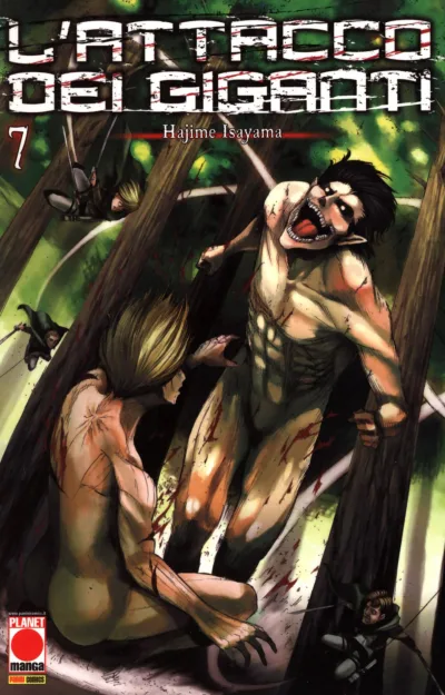 Cover of L'attacco dei giganti 7