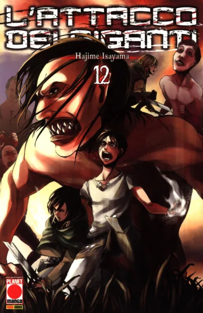 Cover of L'attacco dei giganti 12