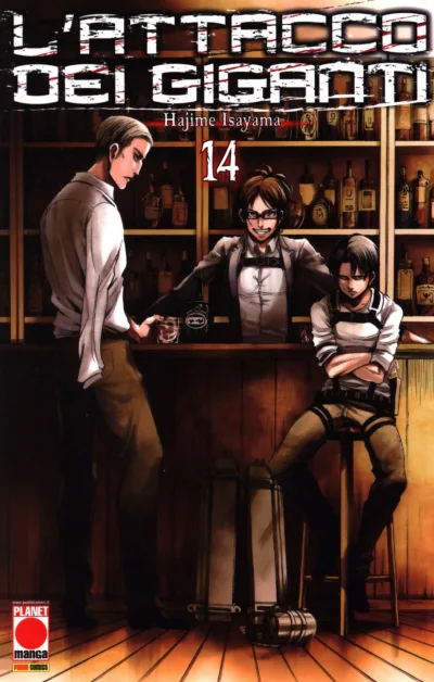 Cover of L'attacco dei giganti 14