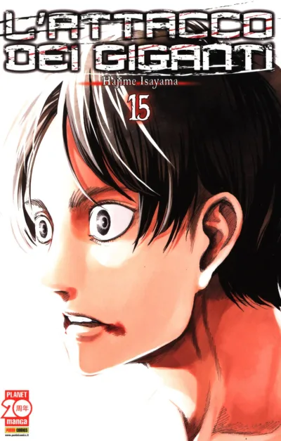 Cover of L'attacco dei giganti 15