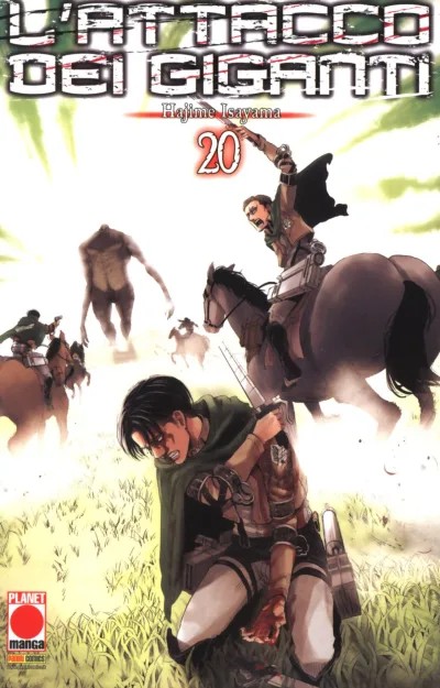 Cover of L'attacco dei giganti 20