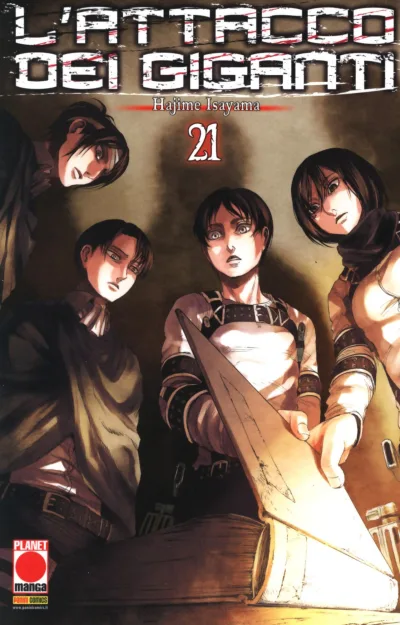 Cover of L'attacco dei giganti 21