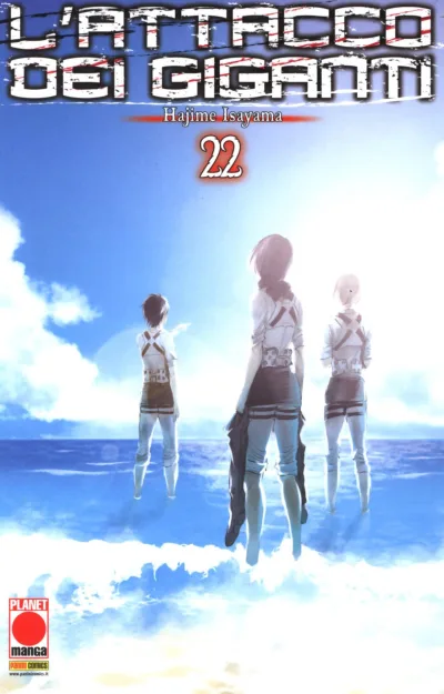 Cover of L'attacco dei giganti 22