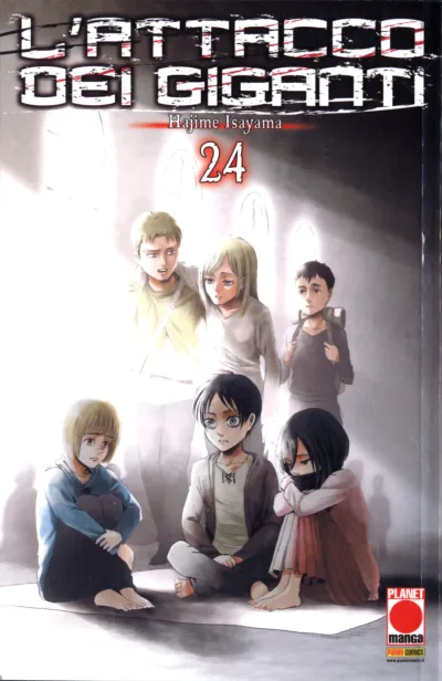 Cover of L'attacco dei giganti 24