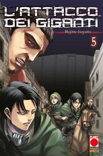 Cover of L'attacco dei giganti 5