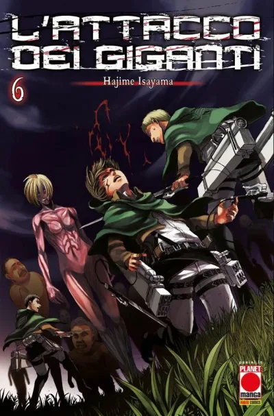 Cover of L'attacco dei giganti 6