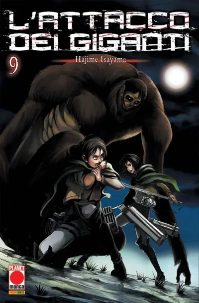 Cover of L'attacco dei giganti 9
