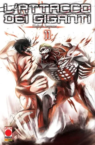 Cover of L'attacco dei giganti 11