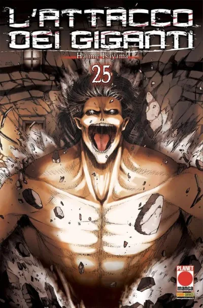 Cover of L'attacco dei giganti 25