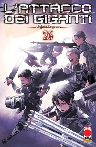 Cover of L'attacco dei giganti 26