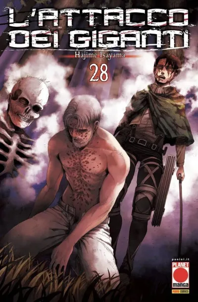 Cover of L'attacco dei giganti 28