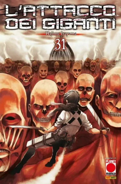 Cover of L'attacco dei giganti 31