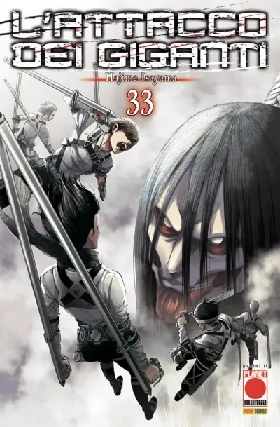 Cover of L'attacco dei giganti 33