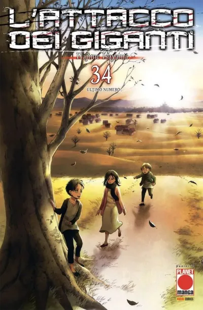 Cover of L'attacco dei giganti 34
