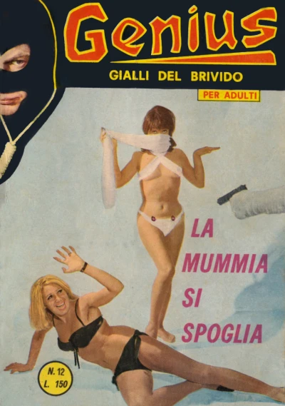 Cover of La mummia si spoglia
