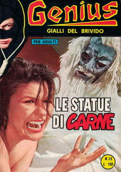Cover of Le statue di carne