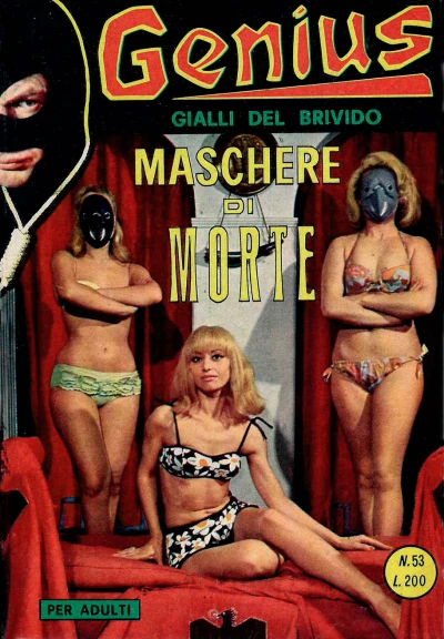 Cover of Maschere di morte