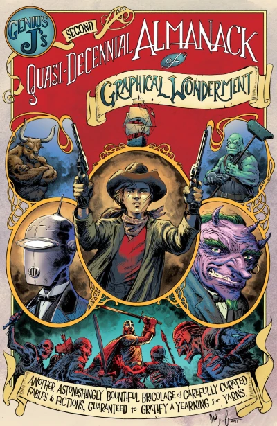 Cover of Vol. 2: Genius J's Second Quasi-Decennial Almanack of Graphical Wonderment