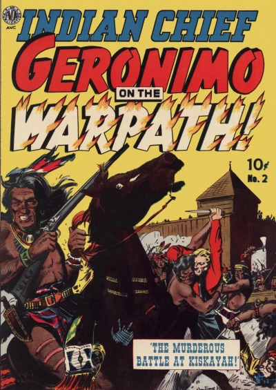 Cover of Geronimo On The Warpath