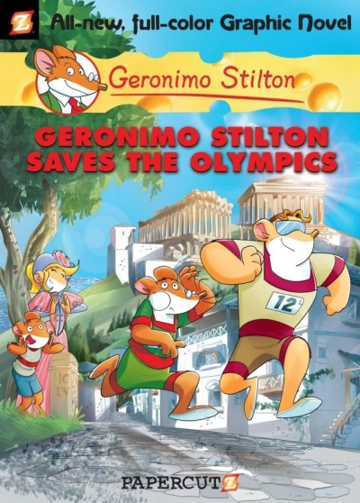 Cover of Geronimo Stilton Saves The Olympics
