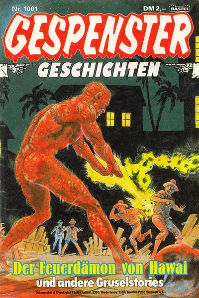 Cover of Der Feuerdämon von Hawaii