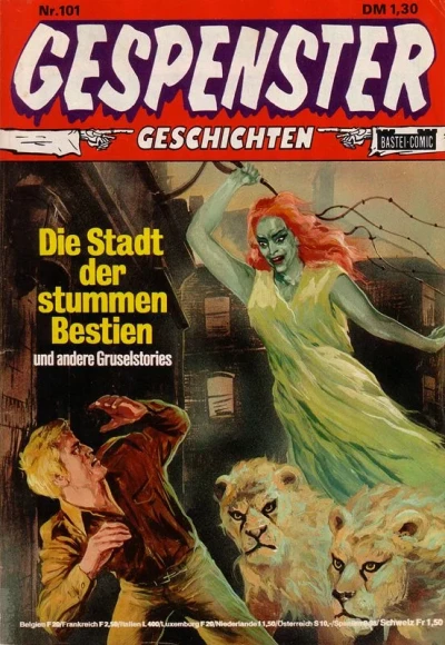 Cover of Die Stadt der stummen Bestien