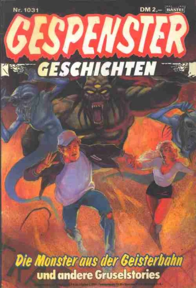 Cover of Die Monster aus der Geisterbahn