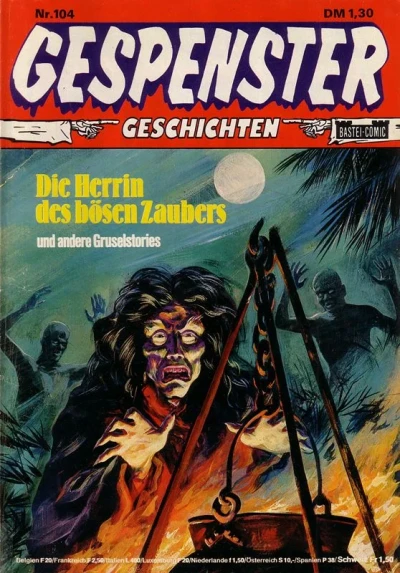 Cover of Die Herrin des bösen Zaubers