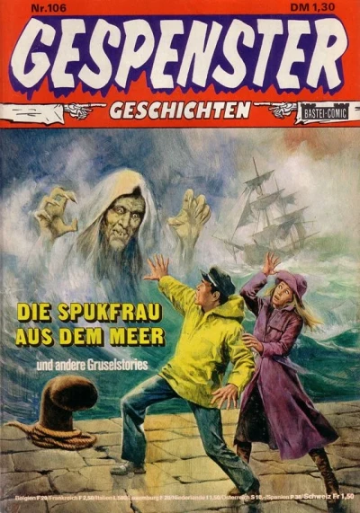 Cover of Die Spukfrau aus dem Meer