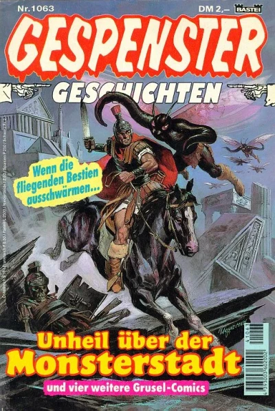 Cover of Unheil über der Monsterstadt