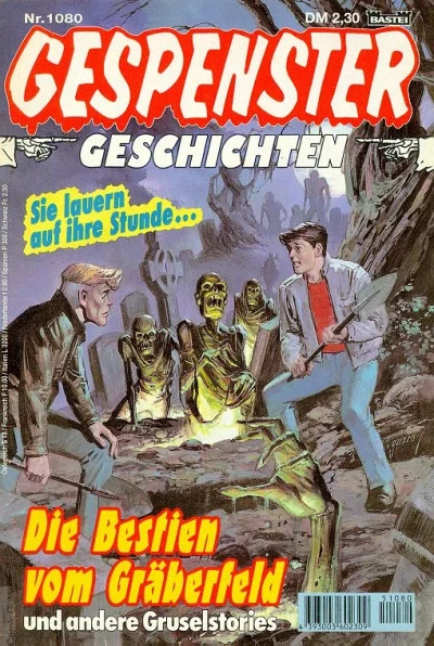 Cover of Die Bestien vom Gräberfeld