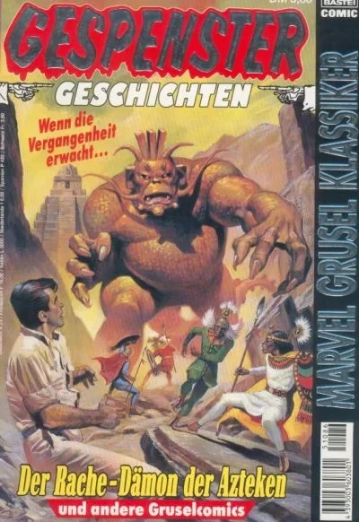 Cover of Der Rache-Dämon der Azteken
