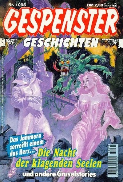 Cover of Die Nacht der klagenden Seelen