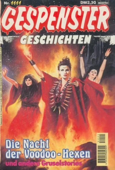 Cover of Die Nacht der Voodoo-Hexen