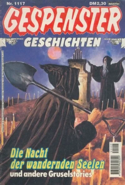 Cover of Die Nacht der wandernden Seelen