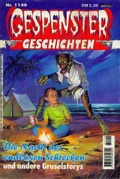 Cover of Die Nacht der endlosen Schrecken