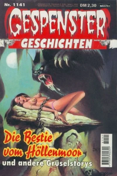 Cover of Die Bestie vom Höllenmoor