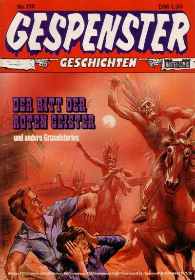 Cover of Der Ritt der roten Geister