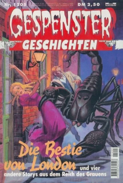 Cover of Die Bestie von London
