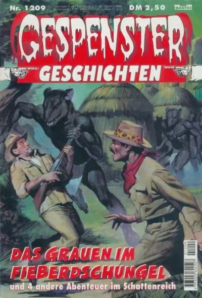 Cover of Das Grauen im Fieberdschungel