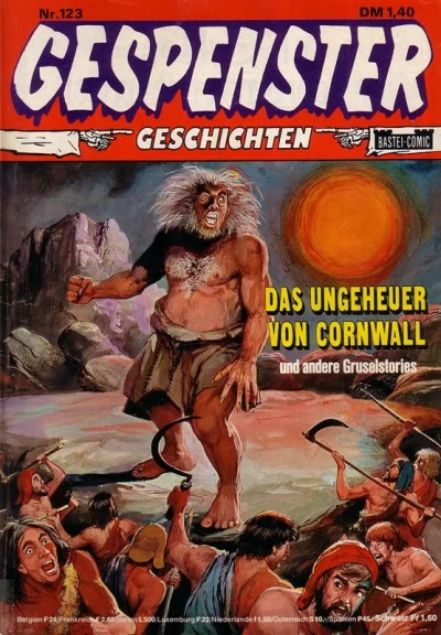 Cover of Das Ungeheuer von Cornwall