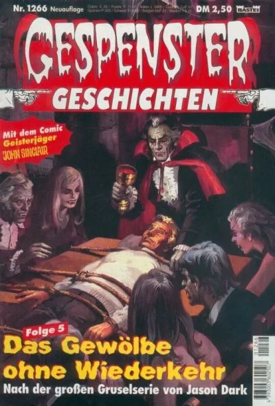 Cover of Das Gewölbe ohne Wiederkehr