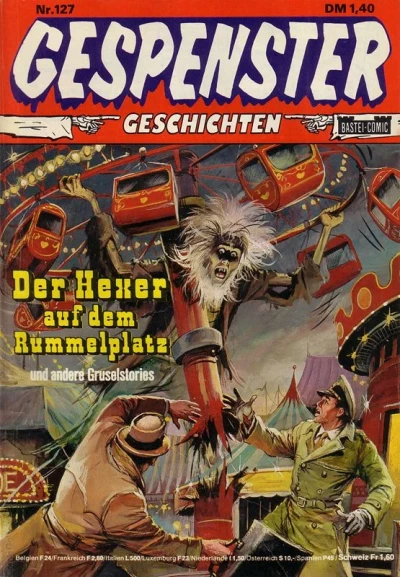 Cover of Der Hexer auf dem Rummelplatz