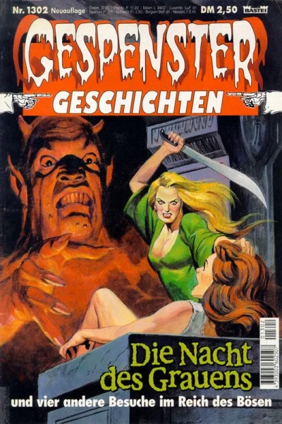 Cover of Die Nacht des Grauens