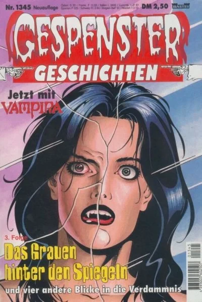 Cover of Das Grauen hinter den Spiegeln