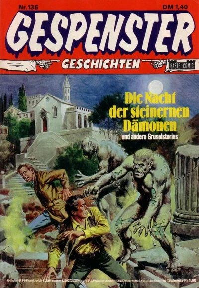 Cover of Die Nacht der steinernen Dämonen
