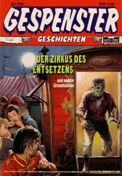 Cover of Der Zirkus des Entsetzens
