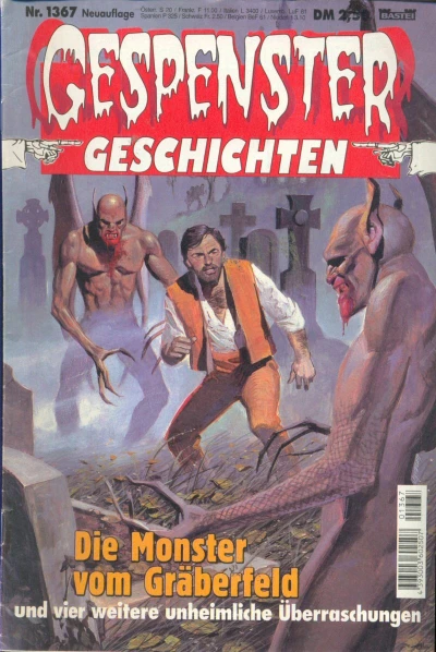Cover of Die Monster vom Graberfeld