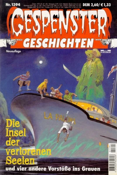 Cover of Die Insel der verlorenen Seelen