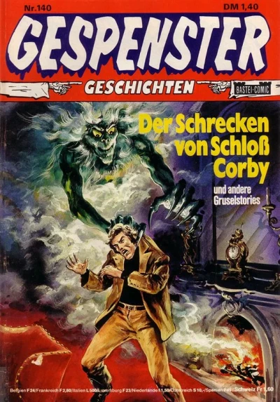Cover of Der Schrecken von Schloß Corby